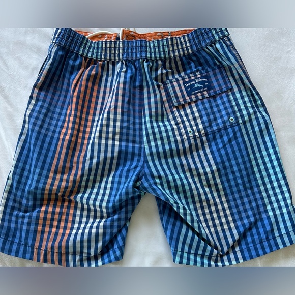 NWT - Tommy Bahama Board Shorts for Men, Blue and Orange Size M - Picture 4 of 4